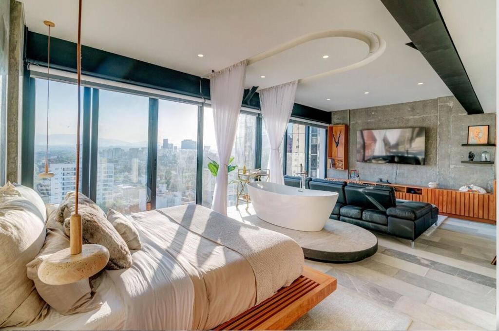Beautiful Views Exclusive Studio in CDMX - 2