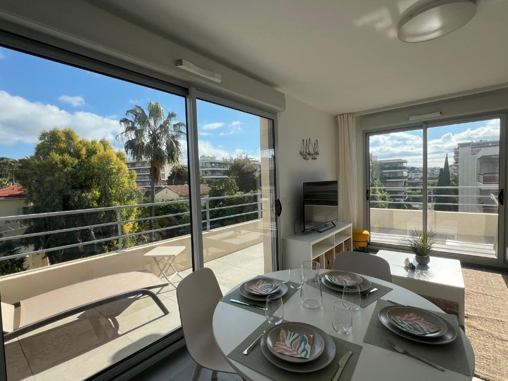 T2 Moderne Terrasse 2min Plages de Juan-les-Pins! - 5