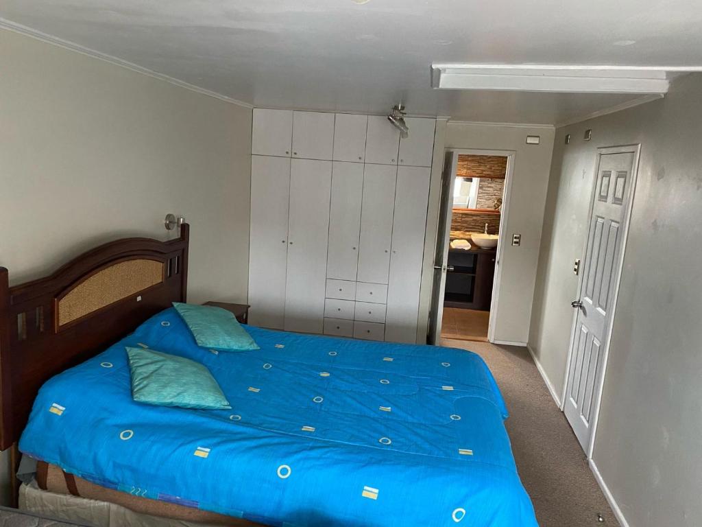 Habitación amplia con cama de dos plazas mas una cama individual y amplio baño exclusivo - 1