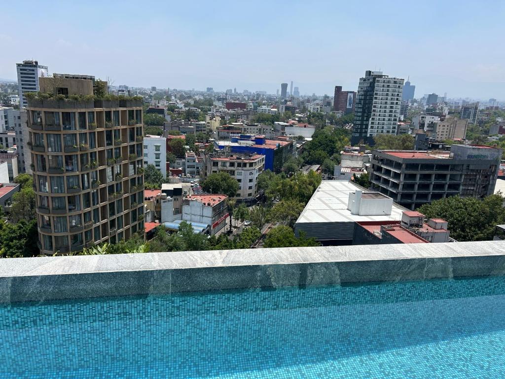 Roma Norte, pool, gym, rooftop, coworking, balcony & parking - 2