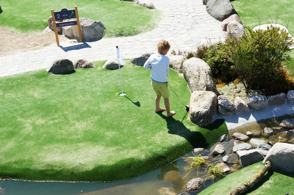 Mini golf course