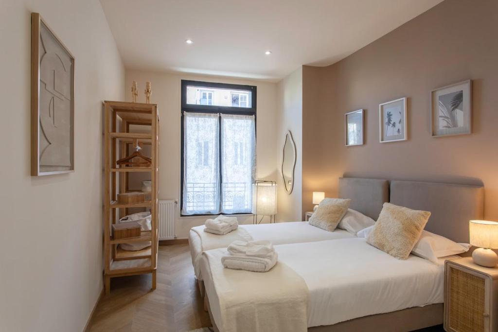 #52 Staywizus - Etoile Suite ,Central, Balcony, AC - 5 min Place Massena - 2
