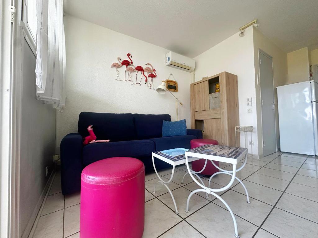 T2 Cocon lumineux en Bord de mer avec Piscine, Tennis et Parking - 4