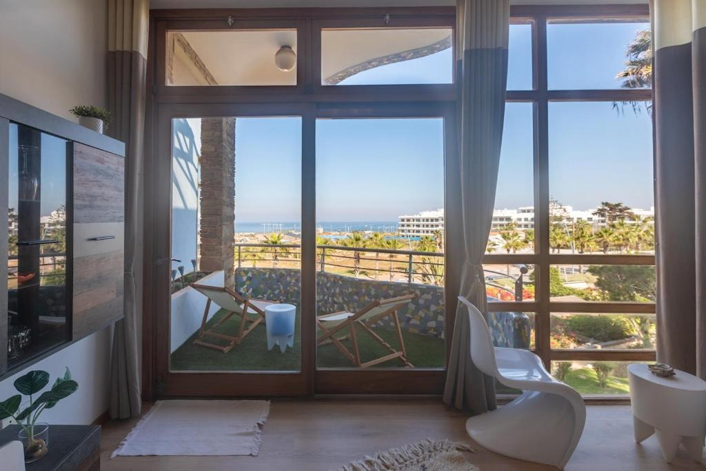 Refined studio with sea view, Oulad Akkou