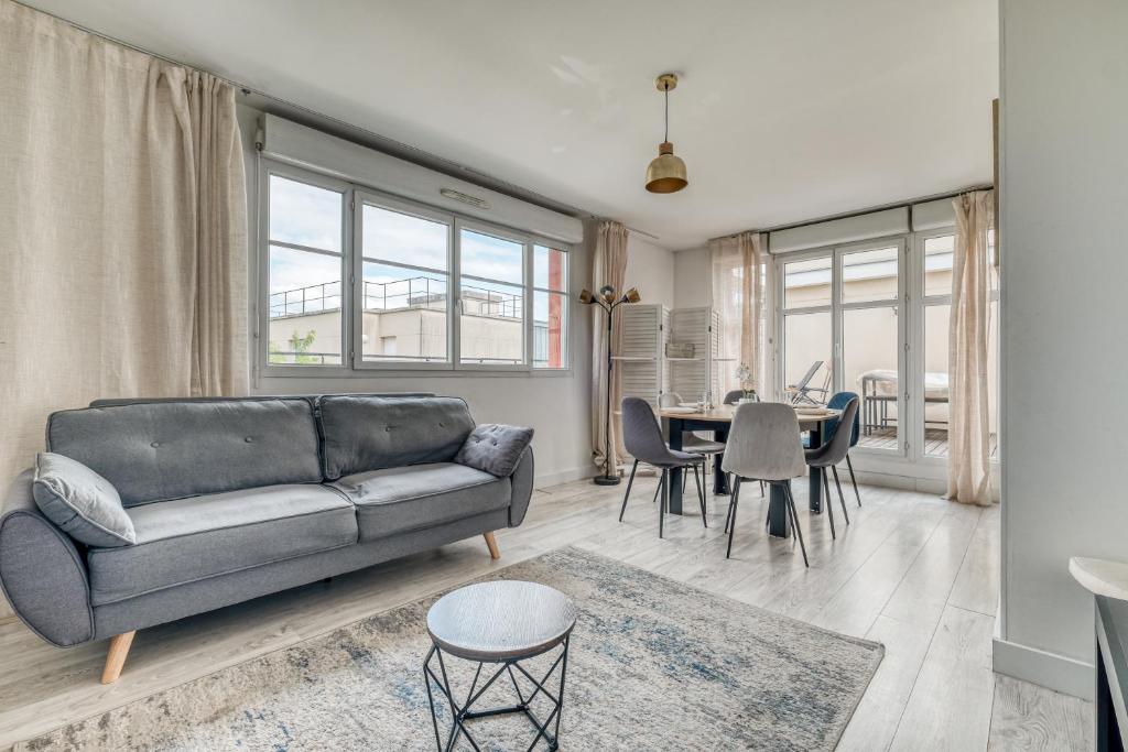 Appartement family terrasse 6-7pers proche Disney et gare - 1