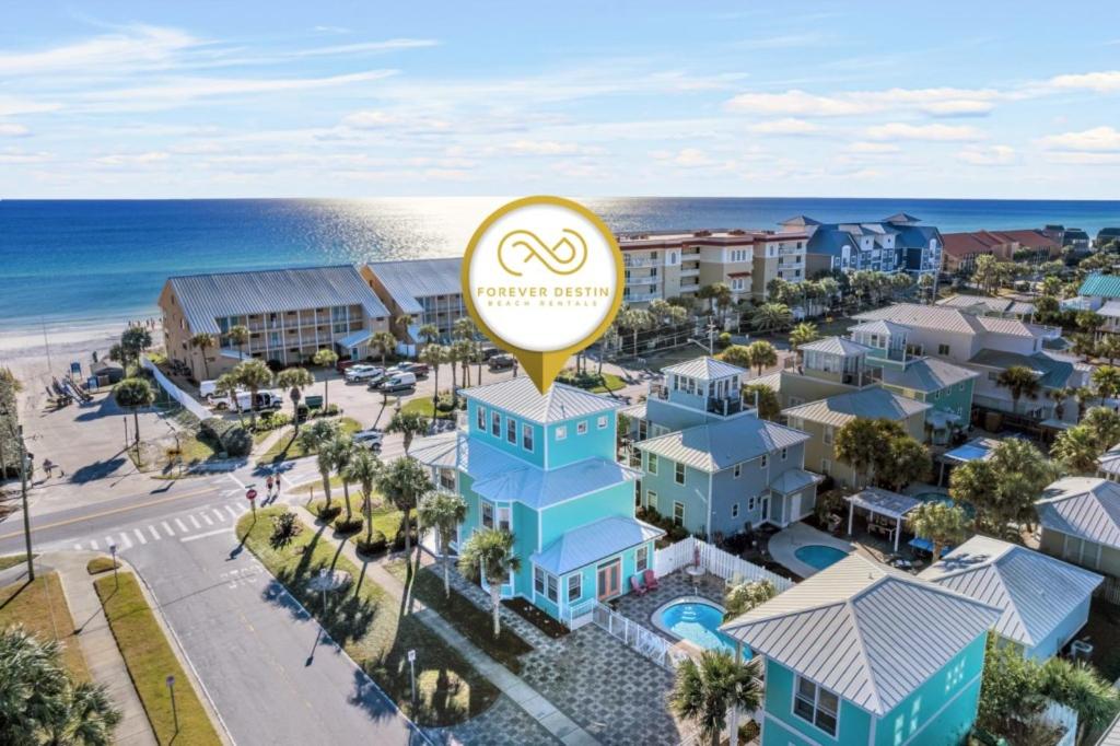 Crystal Playa With Private Pool And Beach Views, Destin