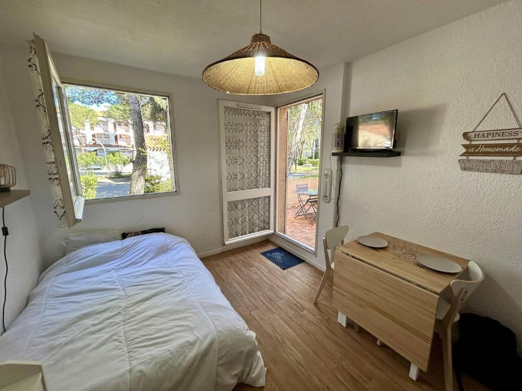 Studio rénové avec grande terrasse proche plage - FR-1-388-239 - 3