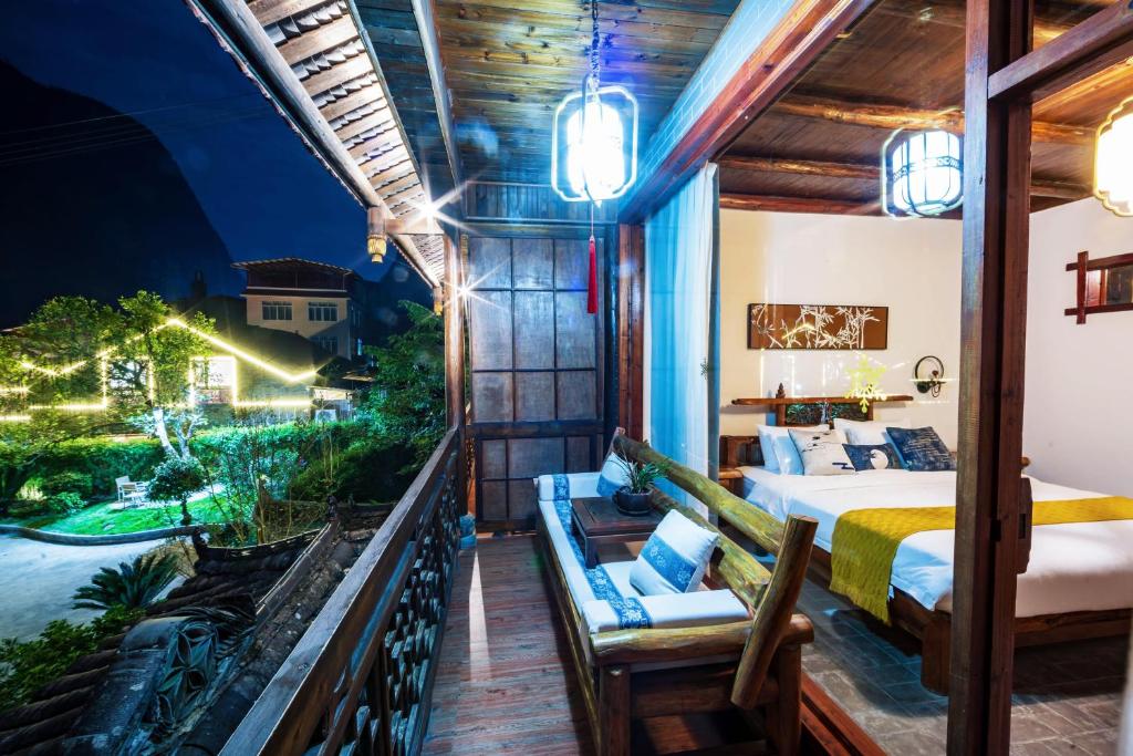 ヤンシュオゥ シーニック マウンテン リトリート (Yangshuo Scenic Mountain Retreat) 眺望