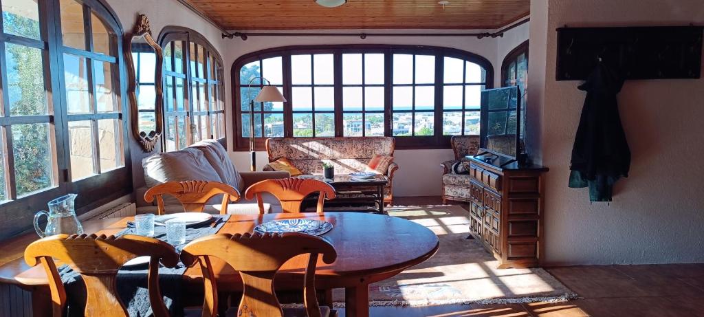 cave house with sea views, Santa Susanna