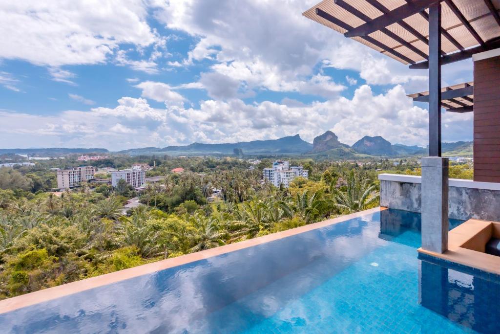 Sea & Mountain View Private Pool Villa at Aonang Beach, Krabi