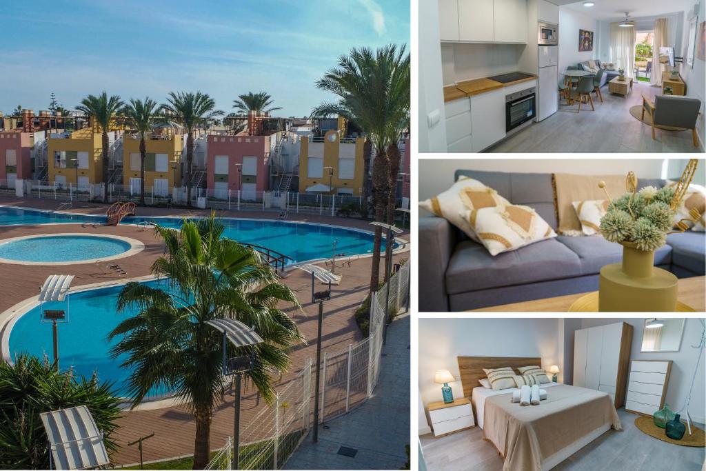 NUEVO en Vera # Playa a 8min # Relax # WIFI # Smart TV # Apartamento, Vera