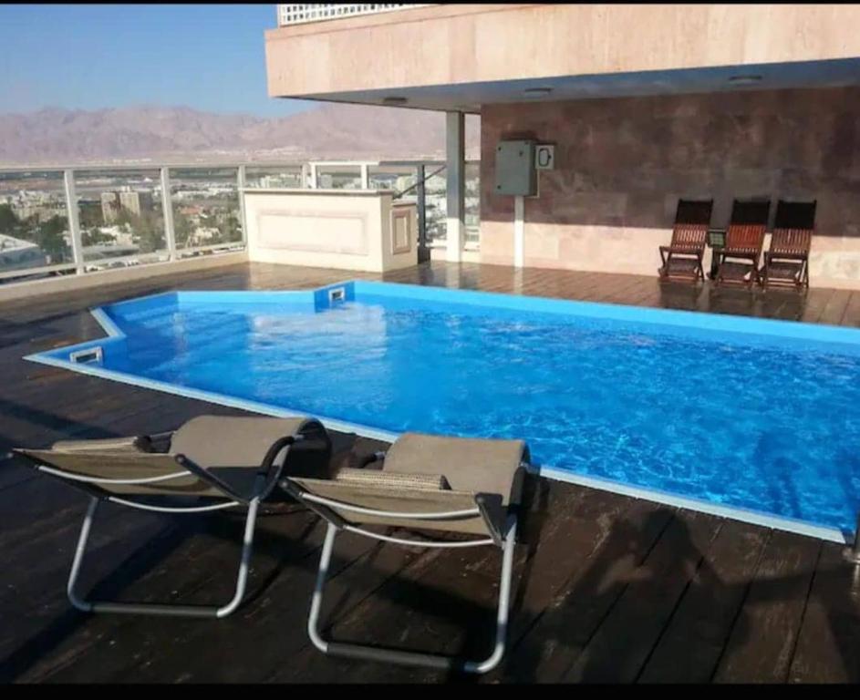 Amdar residence private pool 2 BDR, Ejlat
