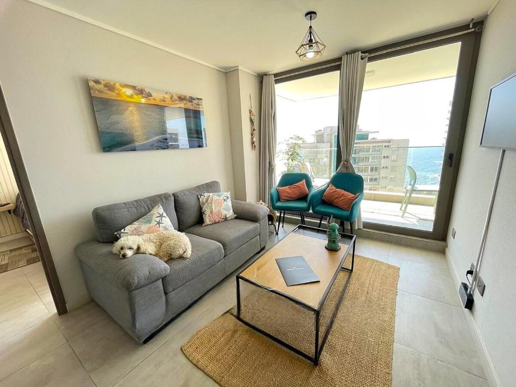 Reñaca Encantador - Departamento precioso con dos dormitorios en suite, sol y vista al mar - 3