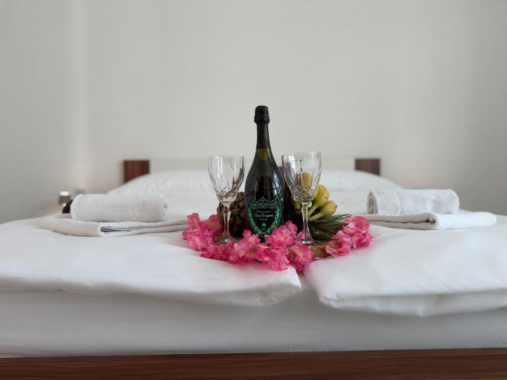 Mediterranean Blue Escape의 넓은 발코니와 바다뷰