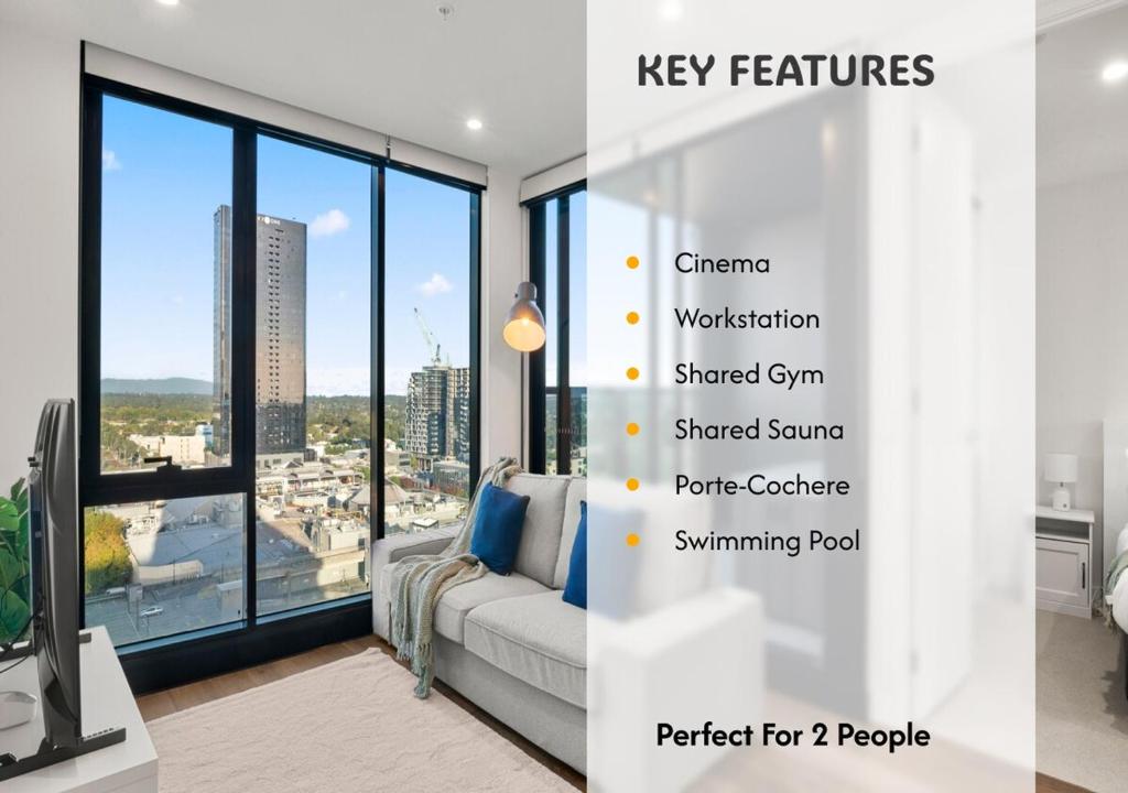 Luxury & Cozy Box Hill living with Shared Pool & Gym, Box Hill