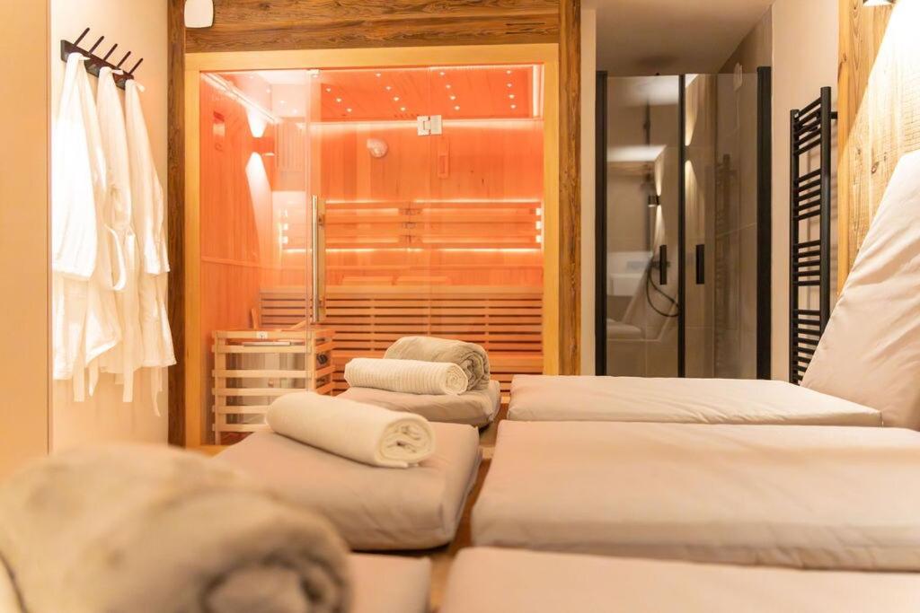 L'Auberge - Appartement 3 chambres avec sauna, La Bâthie