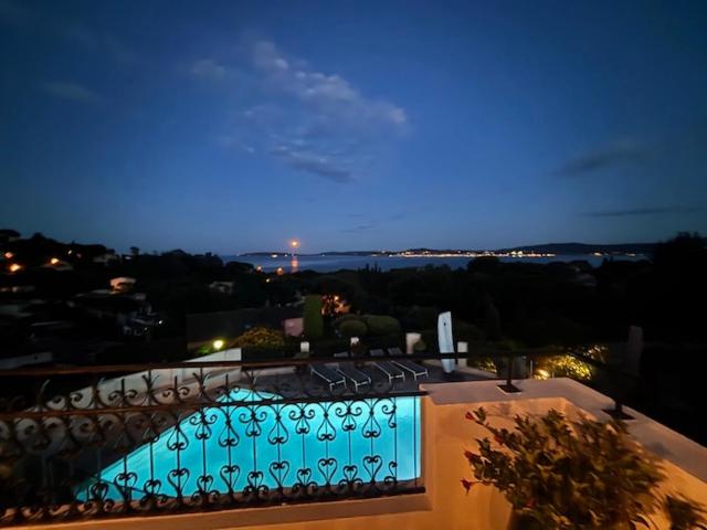 "La Chantyviere" Villa vue Exceptionnelle 180 degrés sur Golf Tropez, accès plage privée - 3