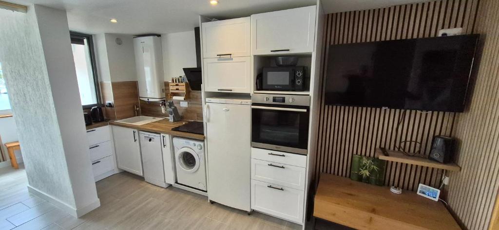 Studio 4 pers, vue mer, parking, wifi, ponton - 5