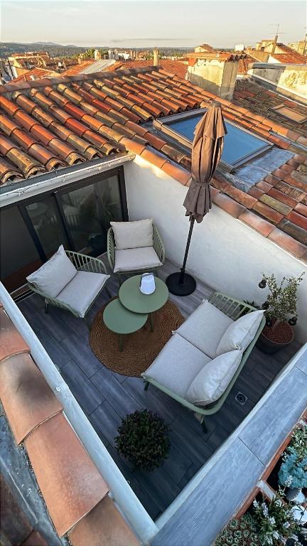 DUPLEX MIRABEAU - Roof terrace with panoramic view, Aix-en-Provence