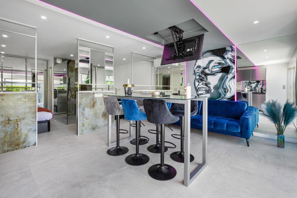 Double Game - Villa design luxe 4pers - Parking - Terrasse - Port Nature Village Naturiste - 5