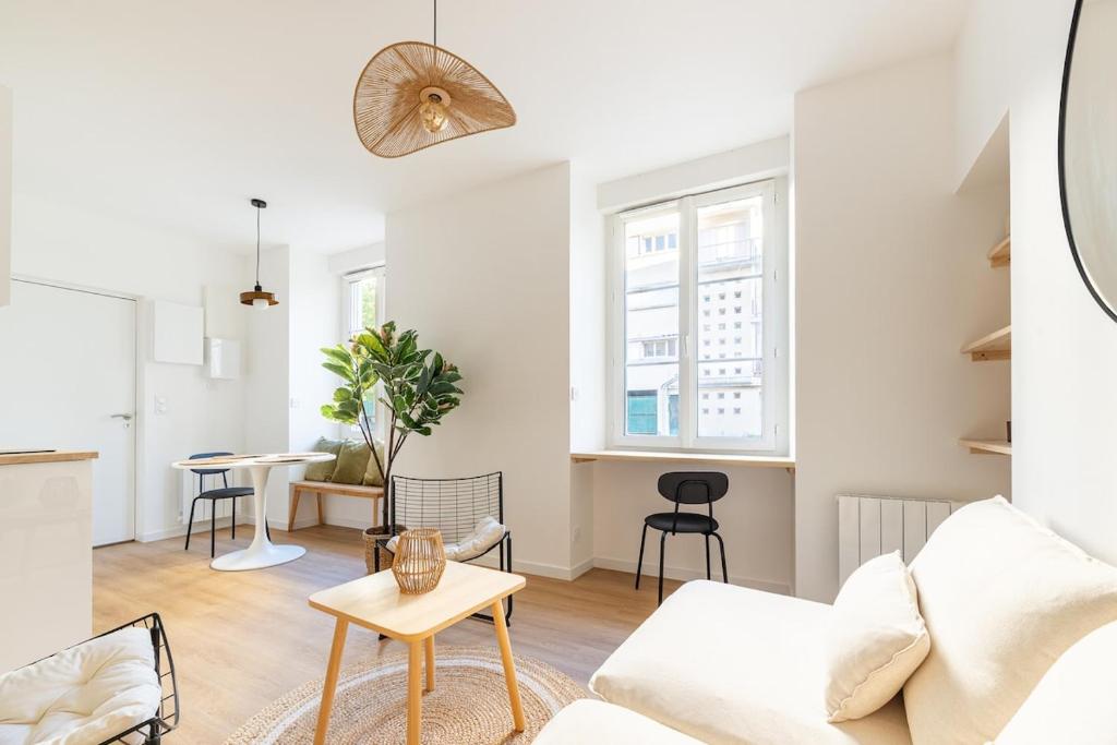 Darbefeuille, grand studio centre ville 2 personnes, Nantes