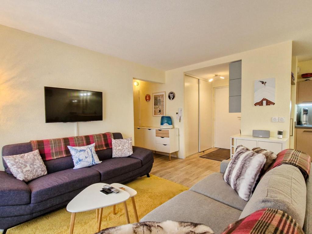 Appartement rénové avec terrasse au centre, 6 pers., vue pistes - FR-1-425-233 - 2