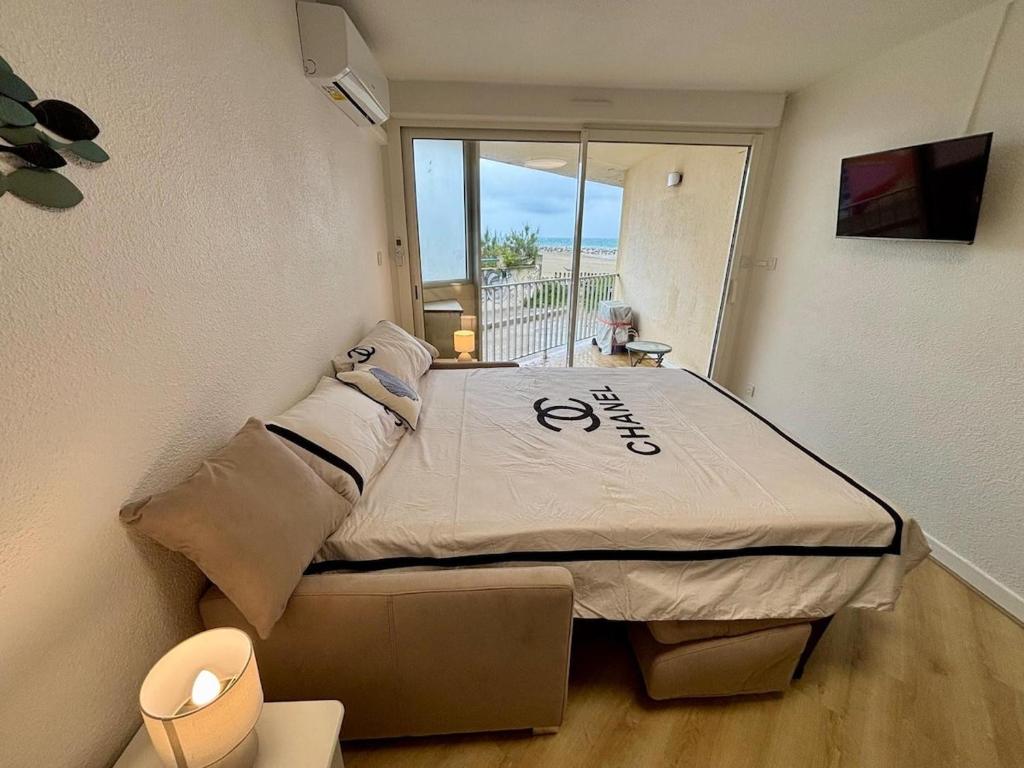 Grand studio vue mer, Carnon-Plage