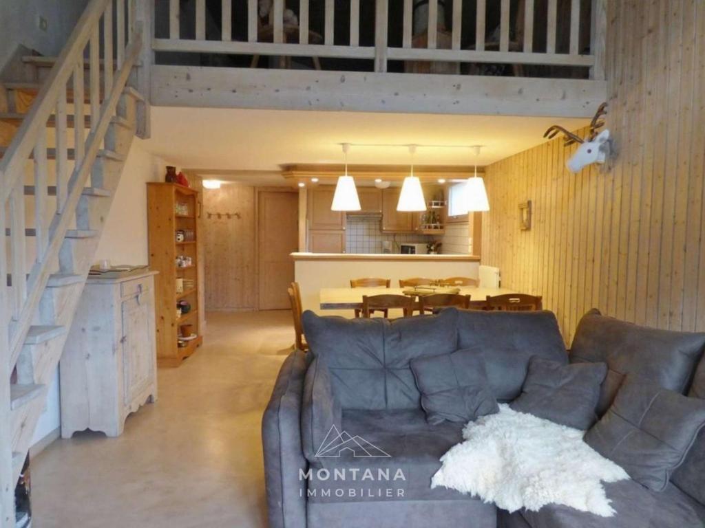 Charmant 4 pièces + mezzanine pour 8 personnes au Grand-Bornand - FR-1-458-220 - 2