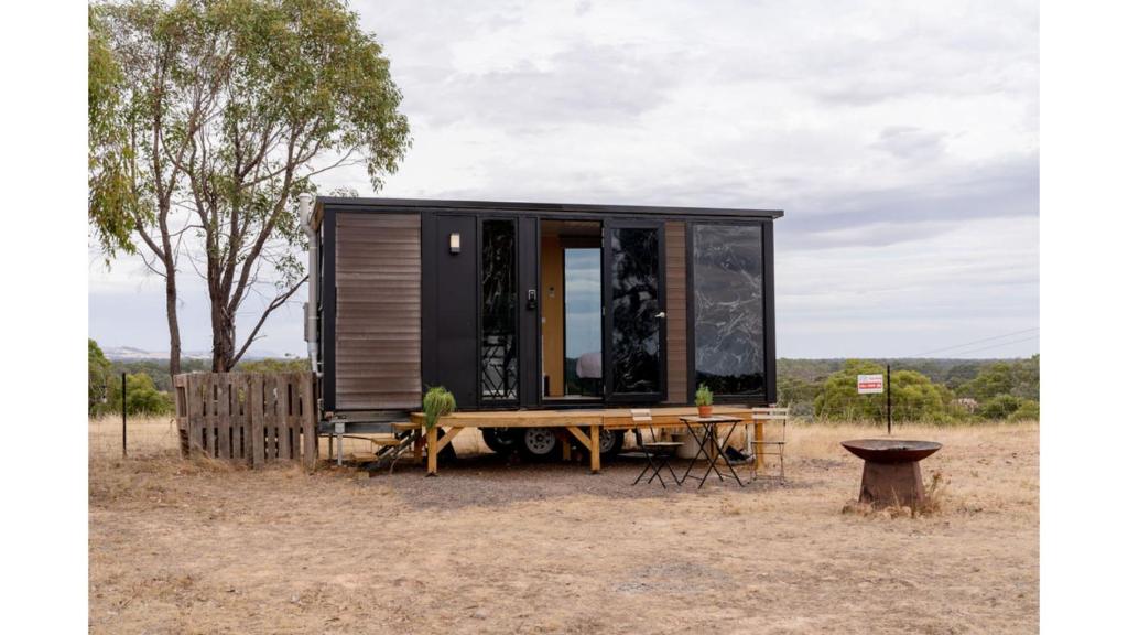 Hill View at Euroa by Tiny Away, Euroa