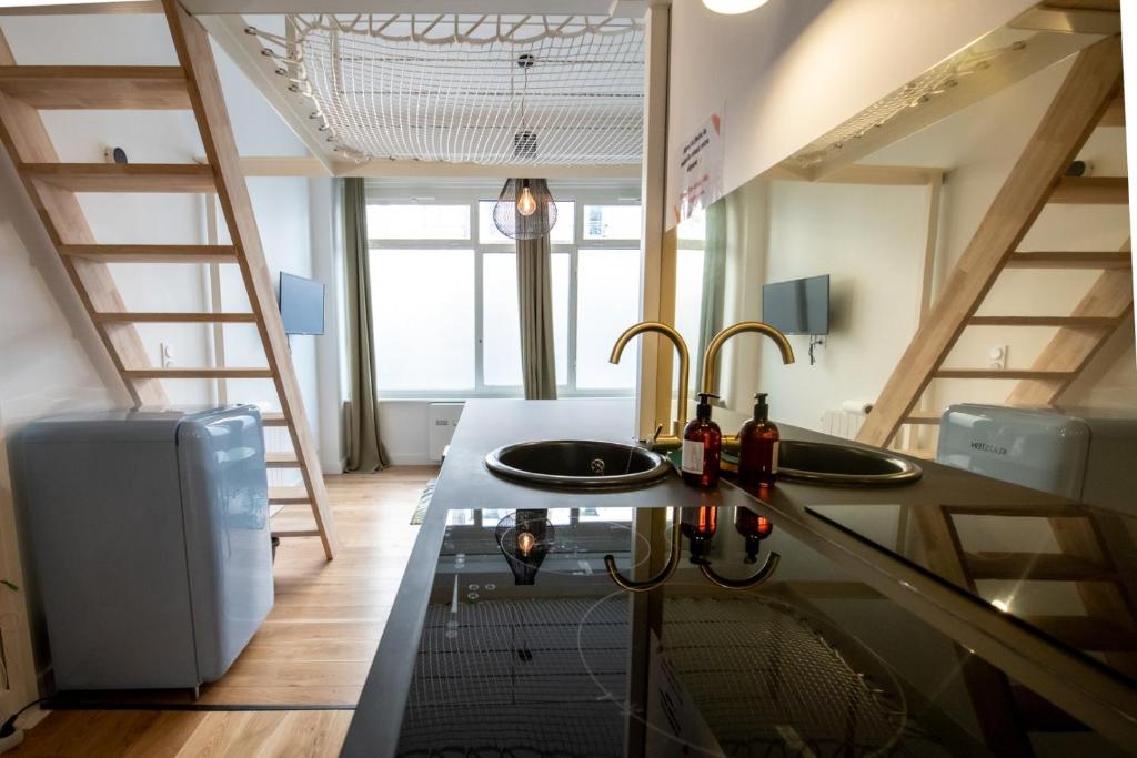 Le Canopée - Beau studio atypique quais du Rhône - 5
