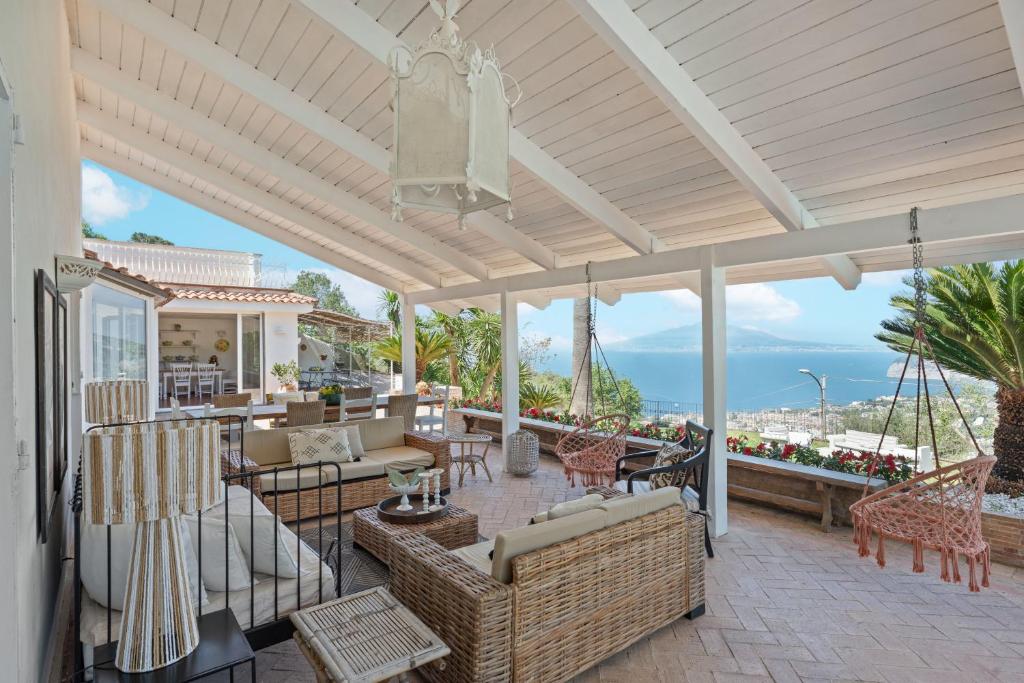 Villa Giu Giu vista mare con piscina a Sorrento - 3