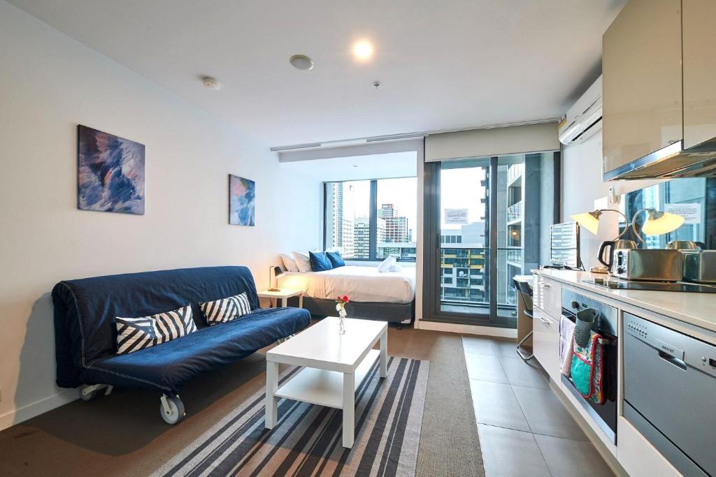 Sky-High Serenity with Stunning Views on Level 32, Melbourne