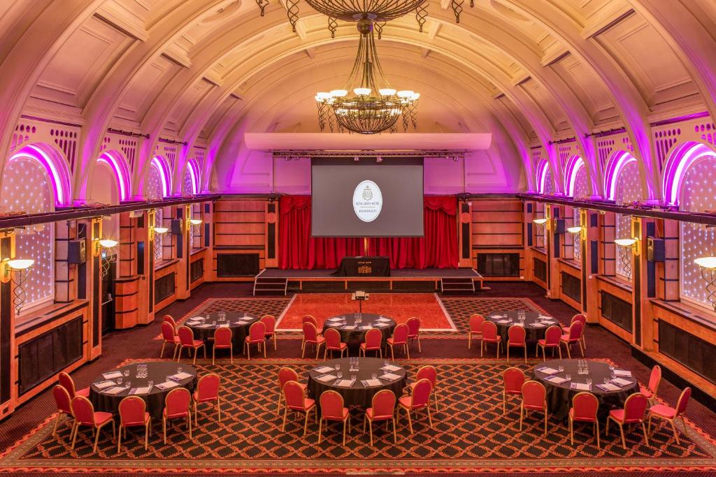 Banquet hall, Royal Bath Hotel in Bournemouth