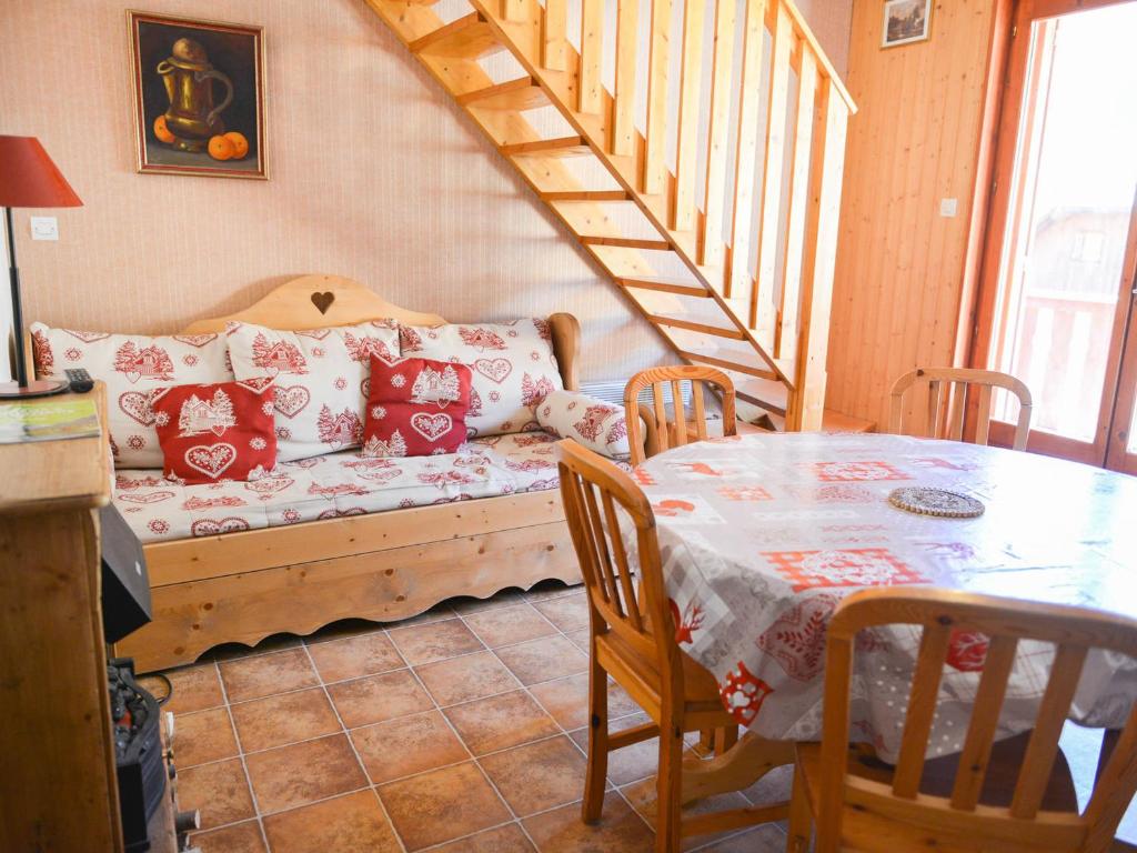 Charmant 2P cabine + mezzanine, 6 pers, exposé Ouest à Valloire, près du centre et des commodités - FR-1-263-185, Valloire