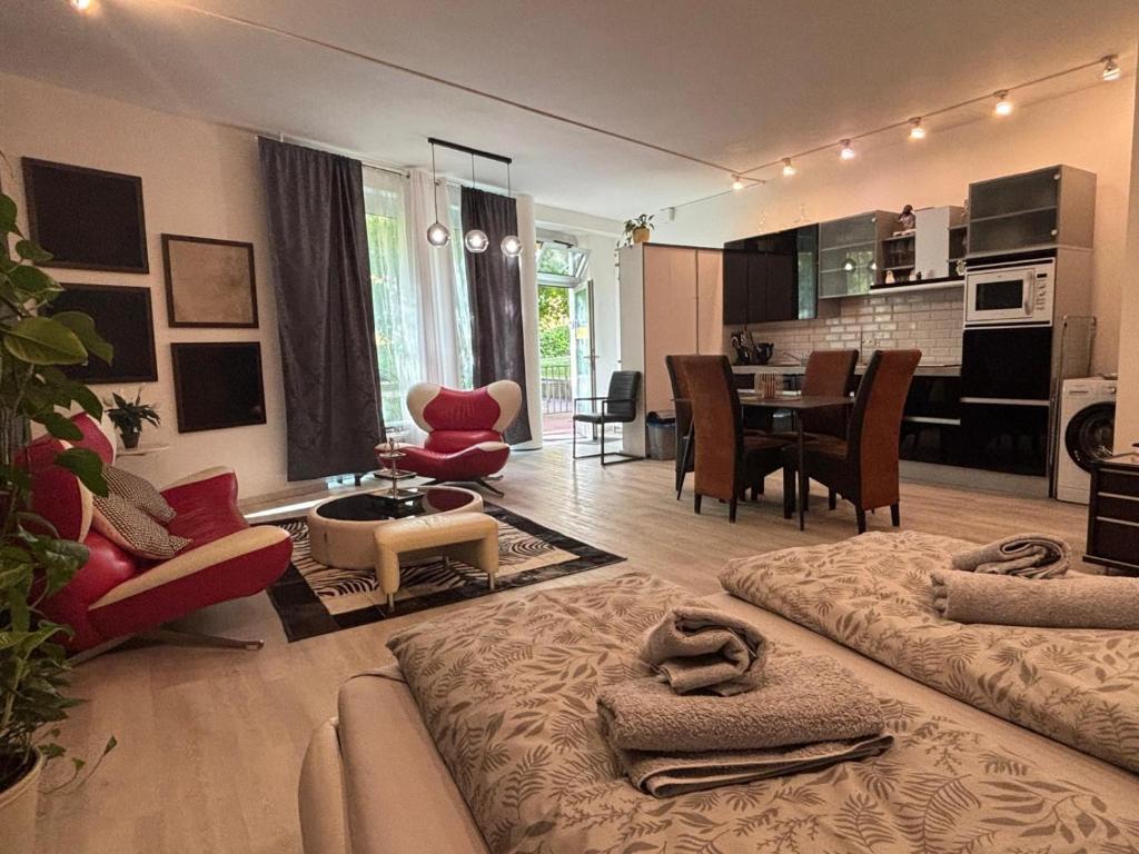 Apartmán u parku Parukářka, Praga