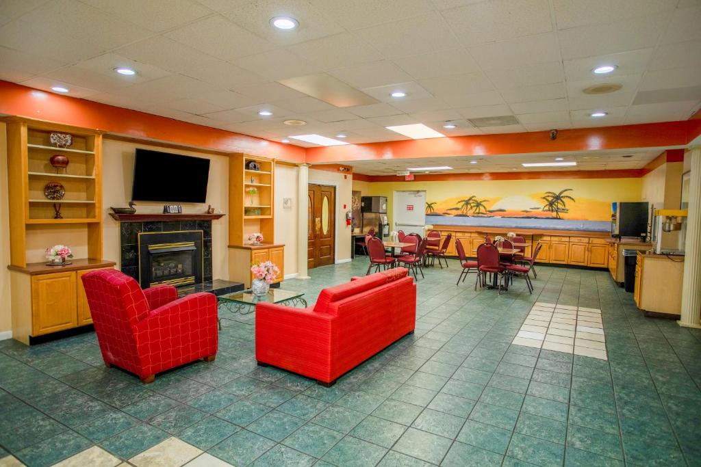 OYO hotel Greensboro east I 40 フロント・ロビー