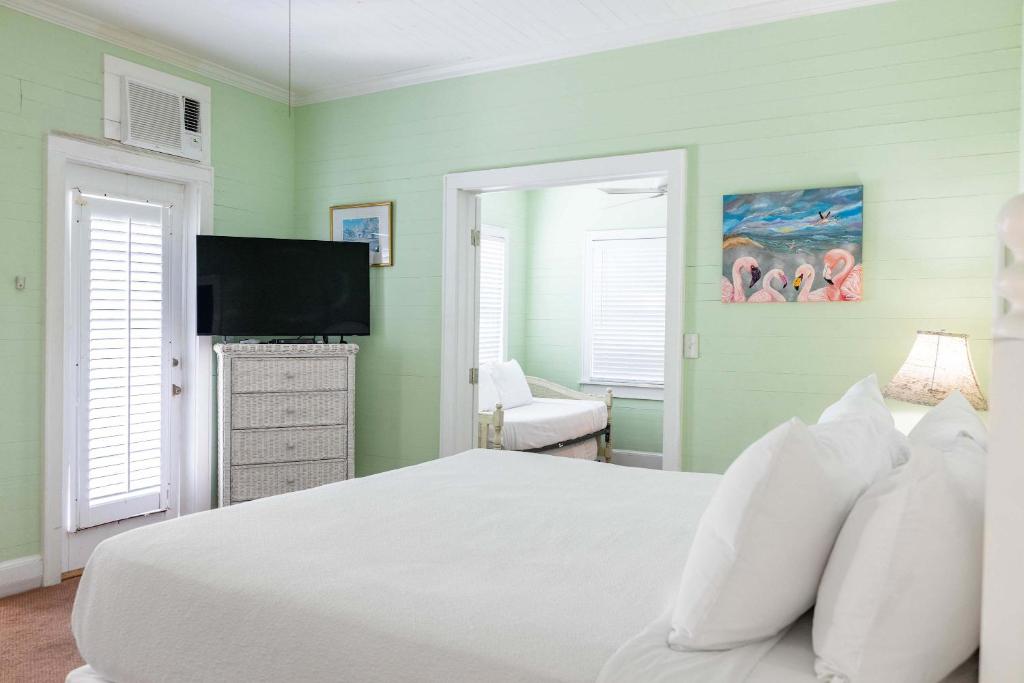 King Suite Balcony - at James House, Key West