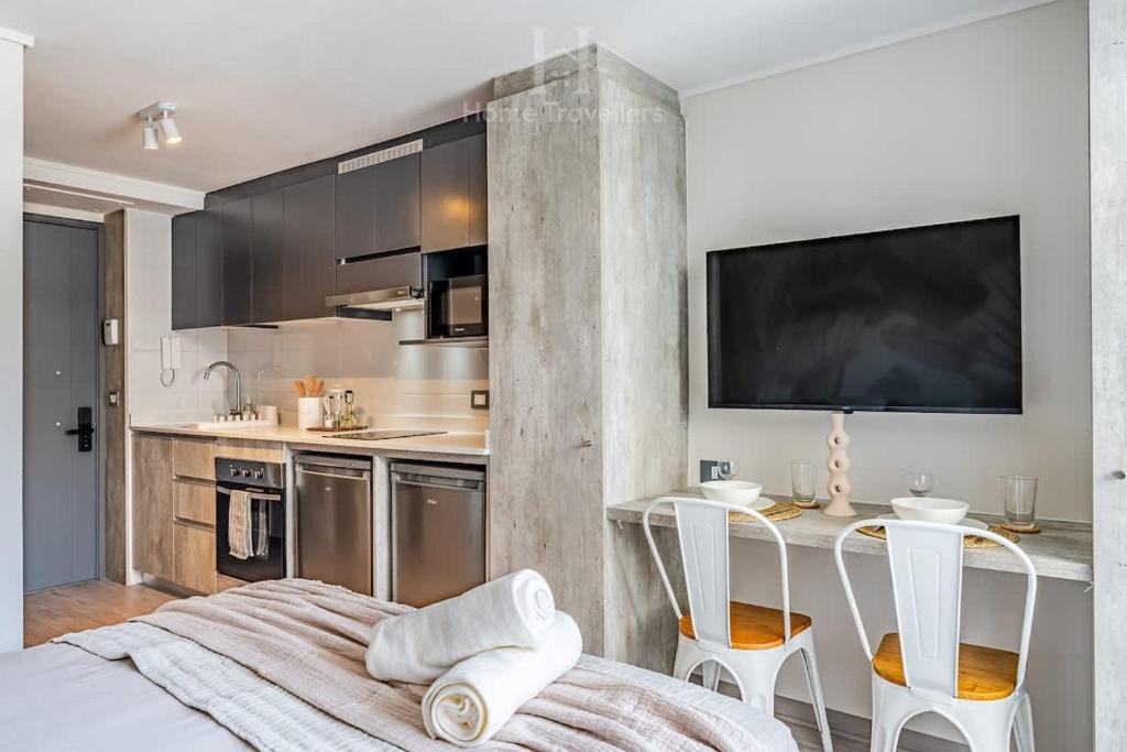 HT Espectacular Estudio 2PAX Centrico en Stgo - 2