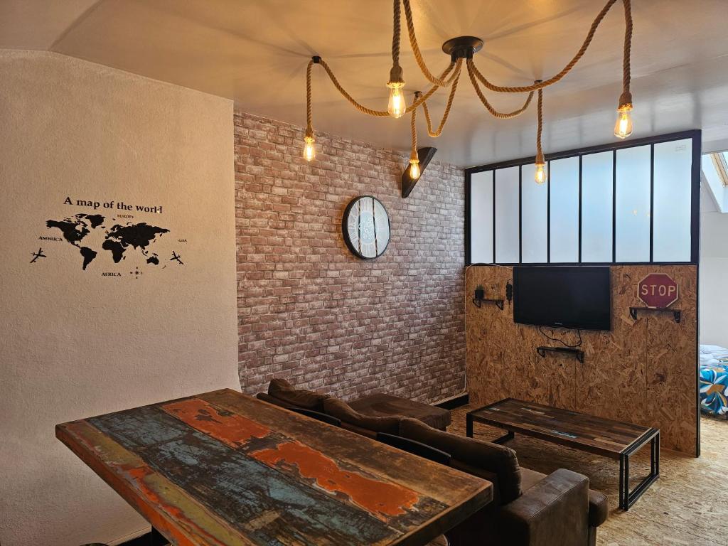 T2 style industriel tout confort, Châlons-en-Champagne