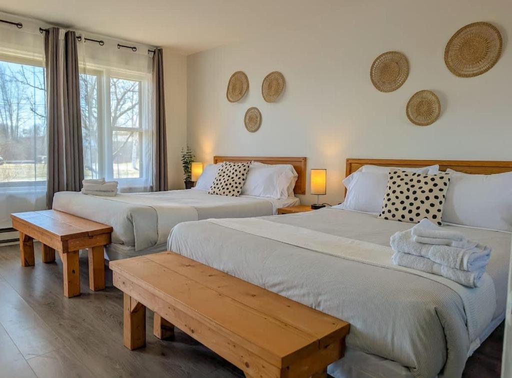 Studio 16 - 2 min du Bord de l'eau & Foyer & Barbecue, Sainte-Anne-de-Beaupré