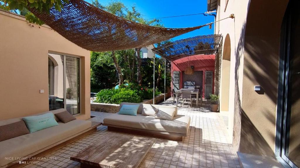 Cap D'Antibes Luxury Villa Pool Garden Beach 4 Bedrooms - 3