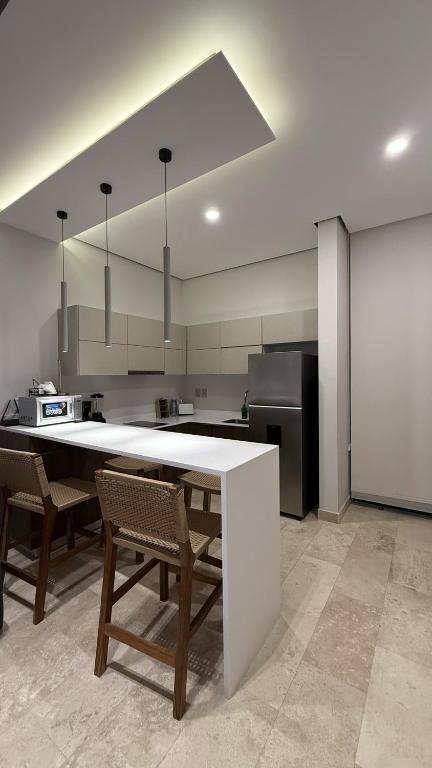 1BR con entrada gratuita club de playa hábitas - 3