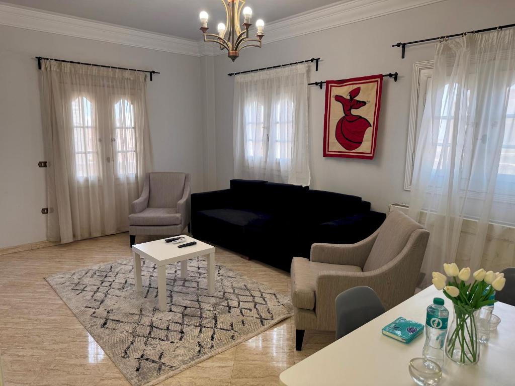 25213 · Spacious 2BR Apt. 1BA New Cairo, Káhira