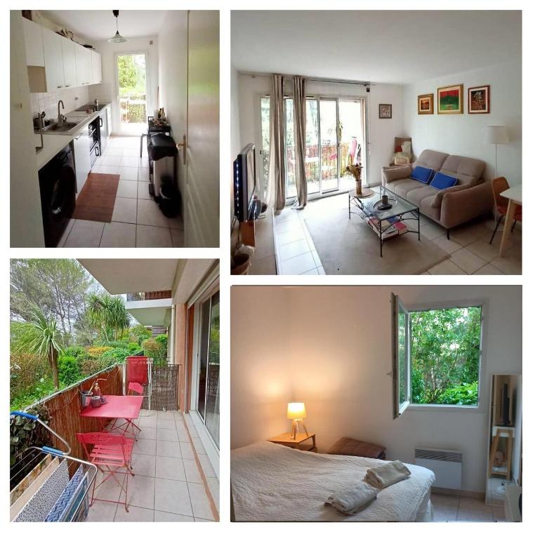 Bright T2 Workspace & WiFi Fiber, 5 min to Sophia Antipolis, 10 to Antibes, Mougins