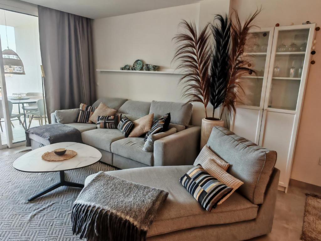 Garden apartment with incredible views in Casa Banderas La Cala de Mijas - 4