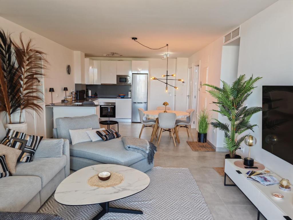Garden apartment with incredible views in Casa Banderas La Cala de Mijas - 1