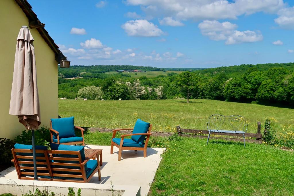 gîte Aux Petits Bonheurs avec vue panoramique, Perrigny-sur-Loire
