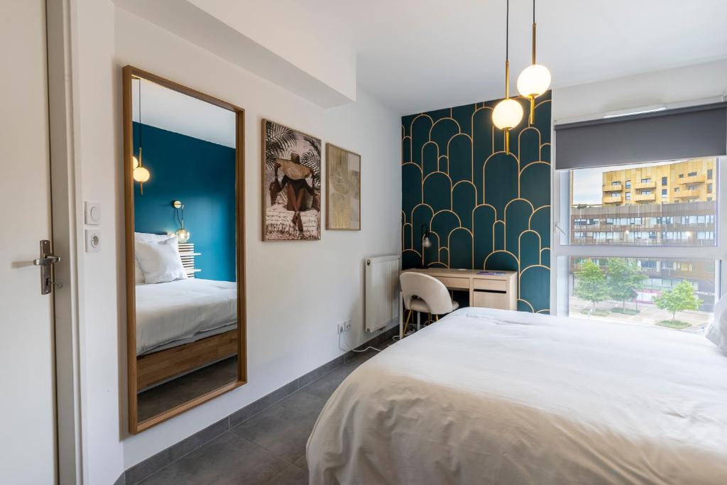 Urban Chic Montpellier - Terrace - Private Parking - 4
