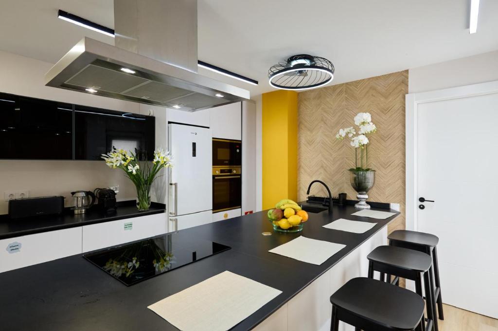 Apartamento moderno para 5 con Parking y balcón en Cartagena centro - 5
