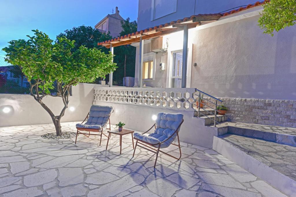 Ellovos, View from Above, Samos